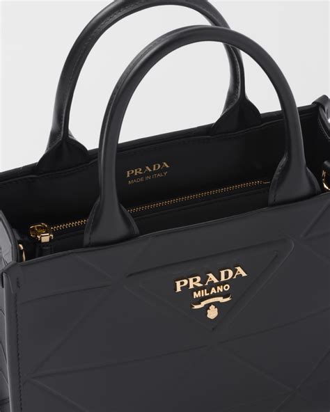 prada symbole mini bag|Mini Prada Symbole Leather Bag With Stitching.